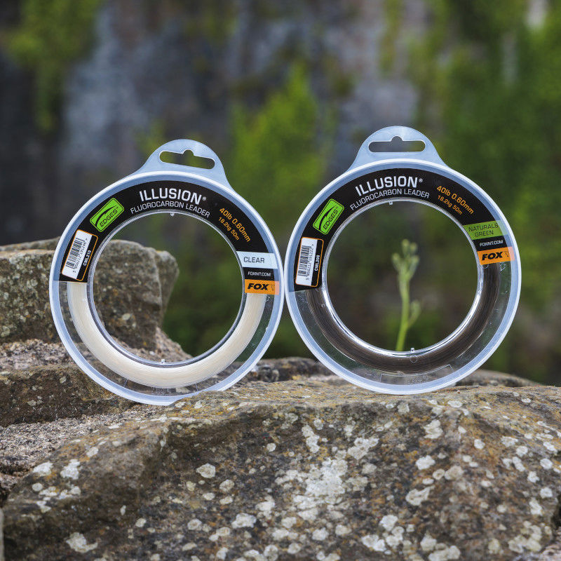 Fox Edges Illusion Fluorocarbon Leaders 50m